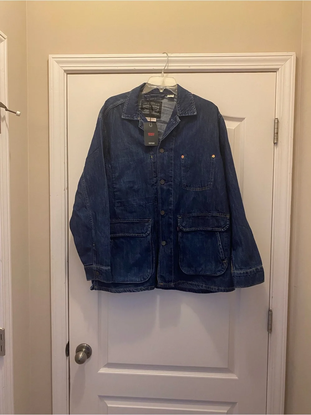 Levi's Dark Blue Denim Chore Jacket